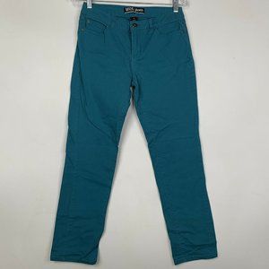 1826 Jeans Women Juniors Jeans Teal‎ Turqoise Size